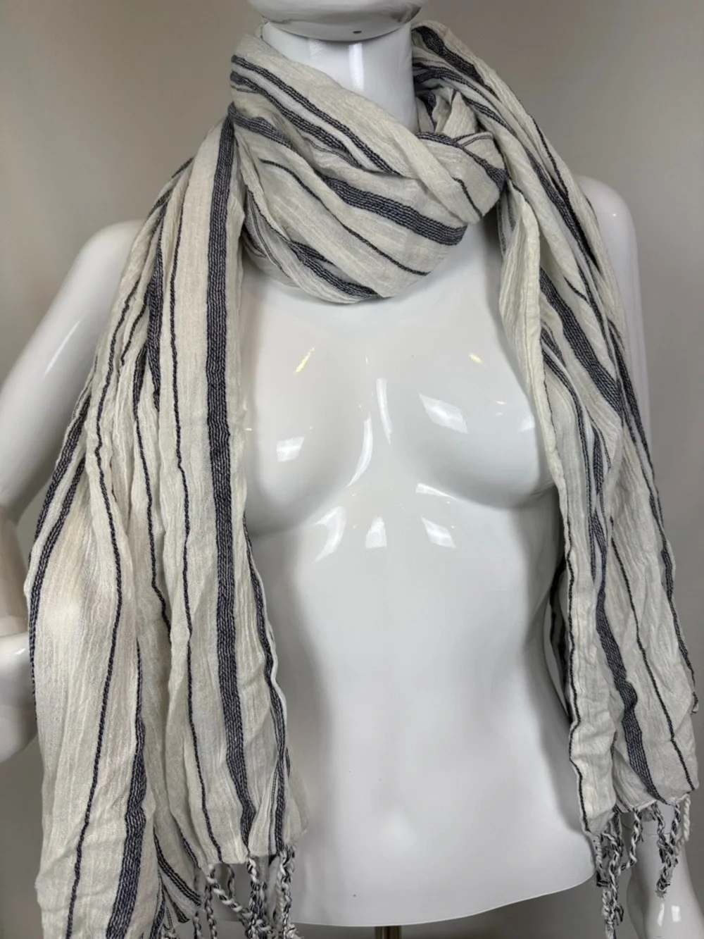 Aerie Boho Scarf / Lightweight Gauzy 95% Cotton /